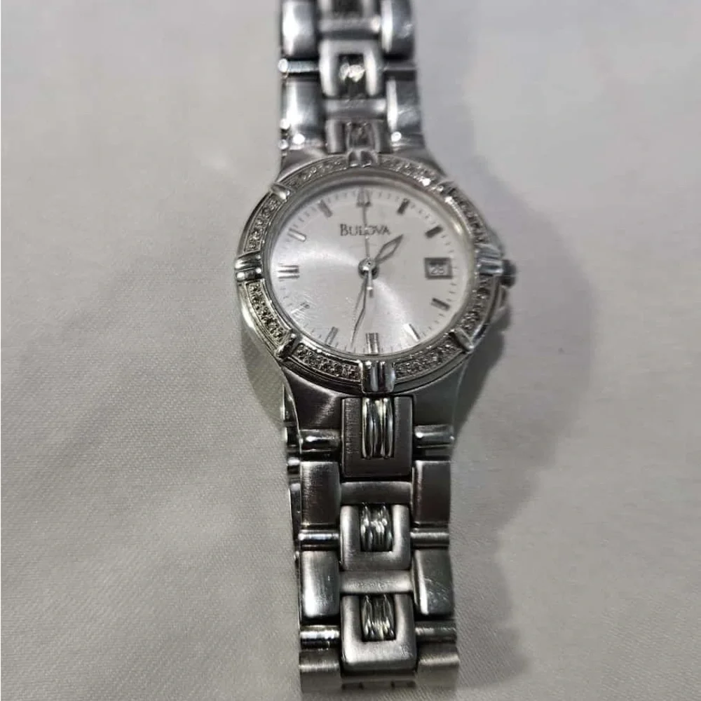 Bulova Silver Luxury Analog Watch - Picture 2 of 6